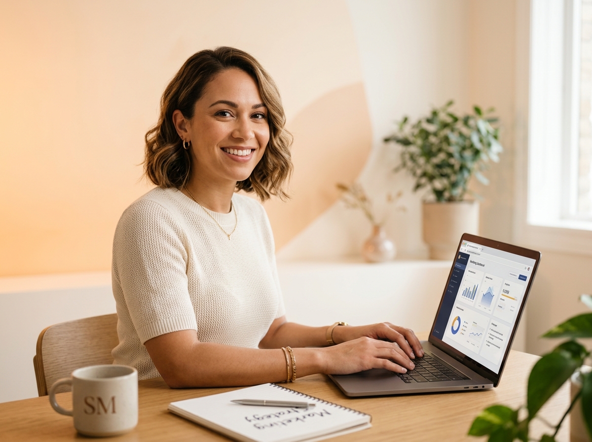 Marketing professional using Arzonet